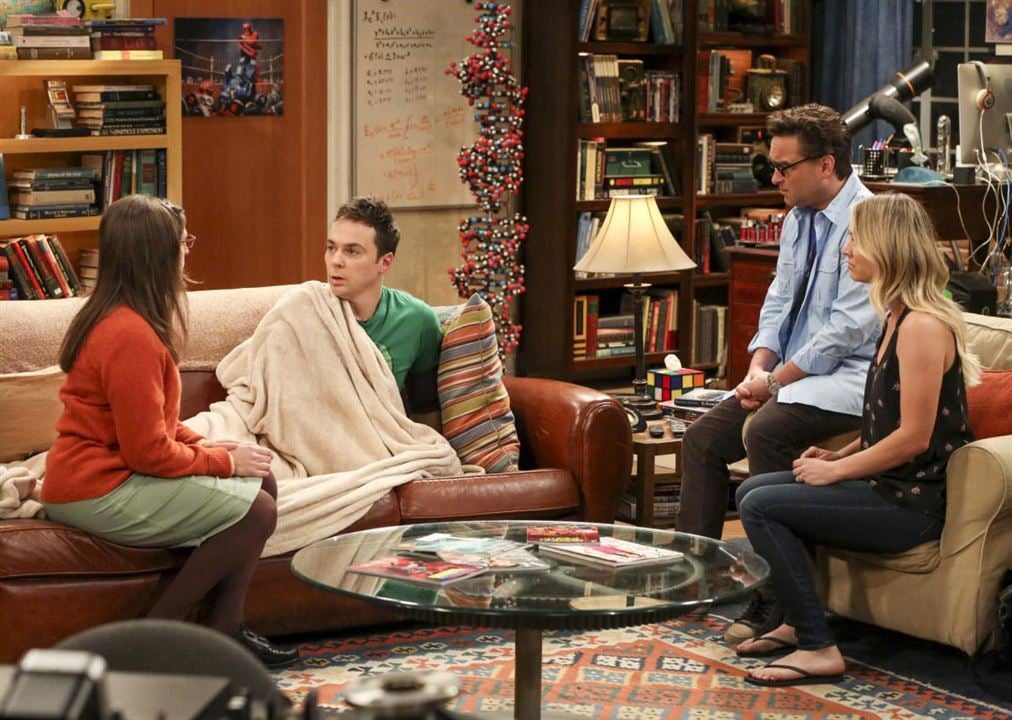 The Big Bang Theory : Fotos Johnny Galecki, Kaley Cuoco, Mayim Bialik, Jim Parsons