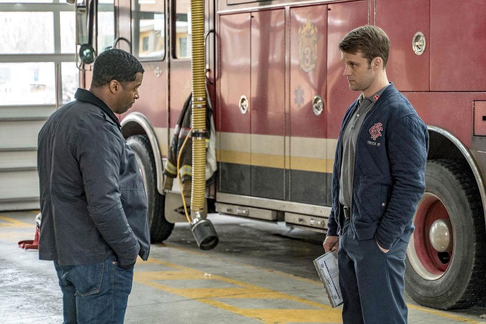 Chicago Fire : Fotos Kamal Angelo Bolden, Jesse Spencer