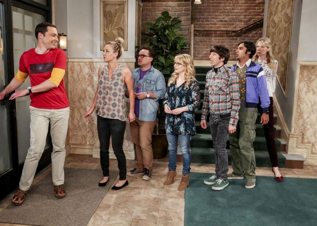 The Big Bang Theory : Fotos Riki Lindhome, Melissa Rauch, Simon Helberg, Johnny Galecki, Kunal Nayyar, Kaley Cuoco, Jim Parsons