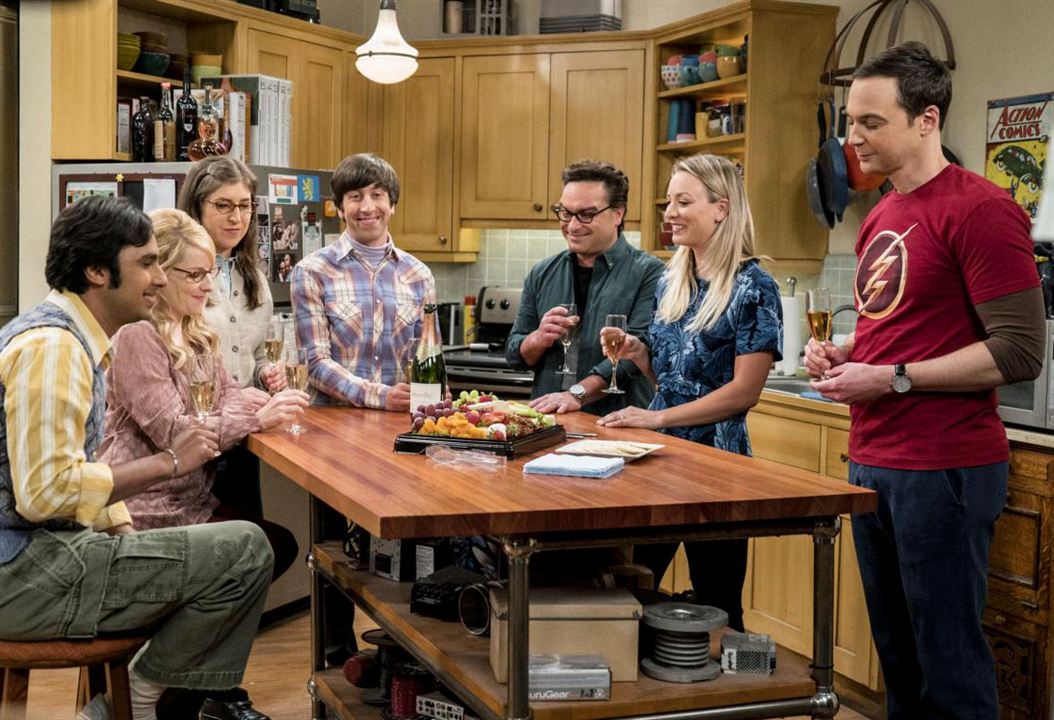 The Big Bang Theory : Fotos Kunal Nayyar, Mayim Bialik, Kaley Cuoco, Jim Parsons, Melissa Rauch, Simon Helberg, Johnny Galecki