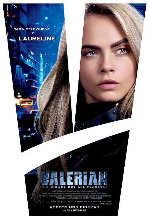 Valerian e a Cidade dos Mil Planetas : Poster