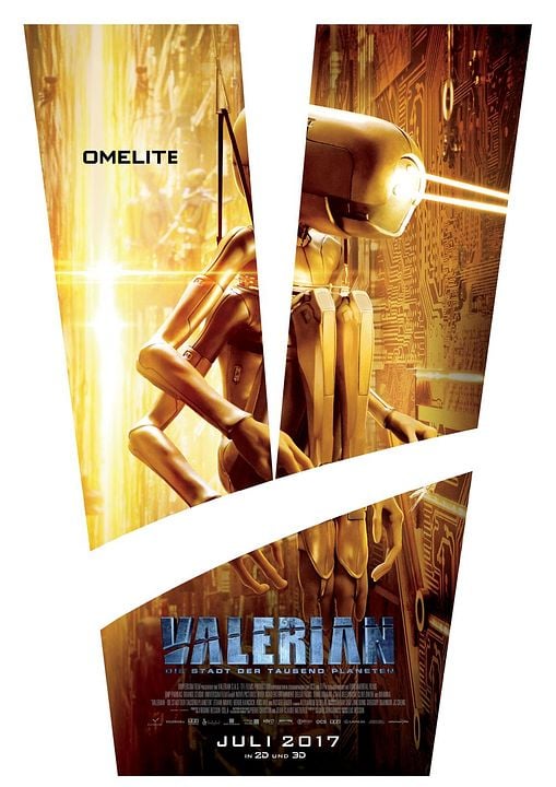 Valerian e a Cidade dos Mil Planetas : Poster