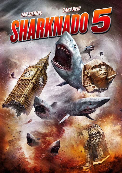 Sharknado 5: Voracidade Global : Poster