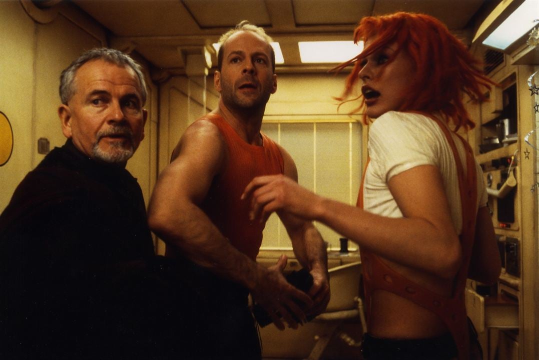 O Quinto Elemento : Fotos Ian Holm, Milla Jovovich, Bruce Willis