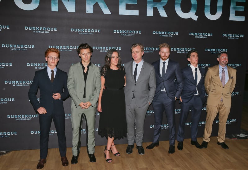 Dunkirk : Revista Christopher Nolan, Harry Styles, Jack Lowden, Fionn Whitehead, Emma Thomas, Tom Glynn-Carney