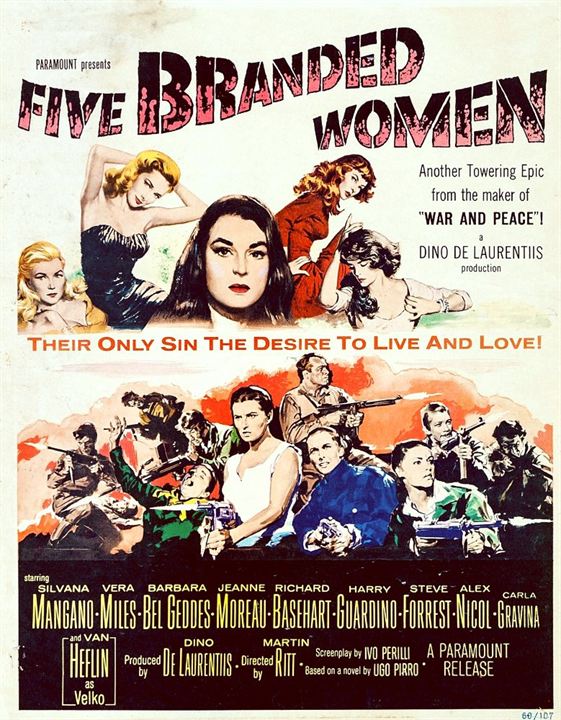 Cinco Mulheres Marcadas : Poster