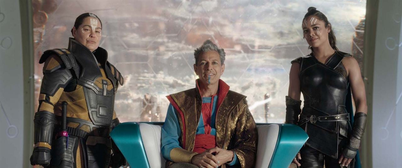 Thor: Ragnarok : Fotos Rachel House, Tessa Thompson, Jeff Goldblum