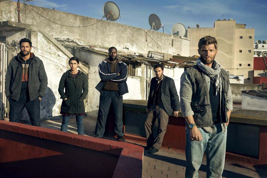 Fotos Demetrius Grosse, Noah Mills, Mike Vogel