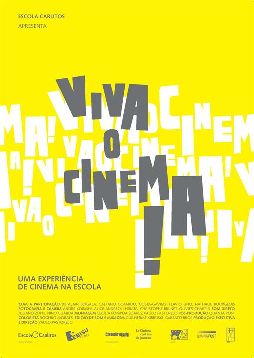 Viva o Cinema! : Poster