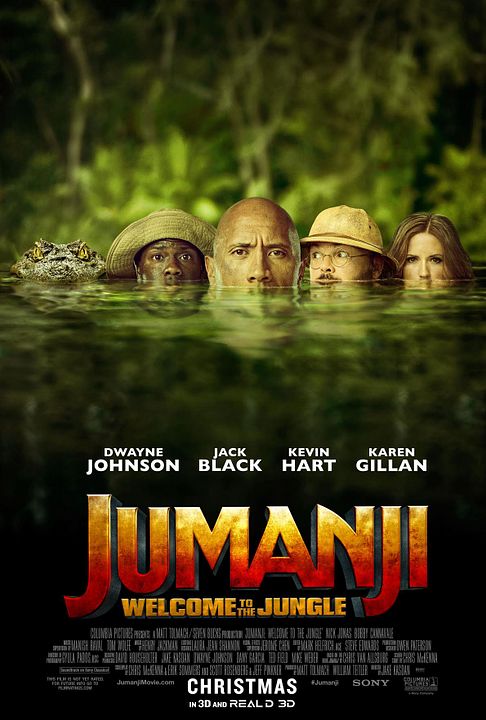 Jumanji: Bem-Vindo à Selva : Poster