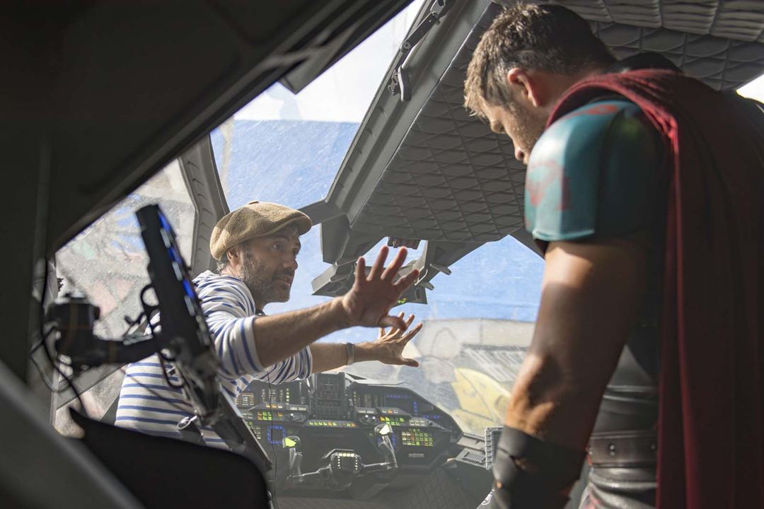 Thor: Ragnarok : Fotos Chris Hemsworth, Taika Waititi
