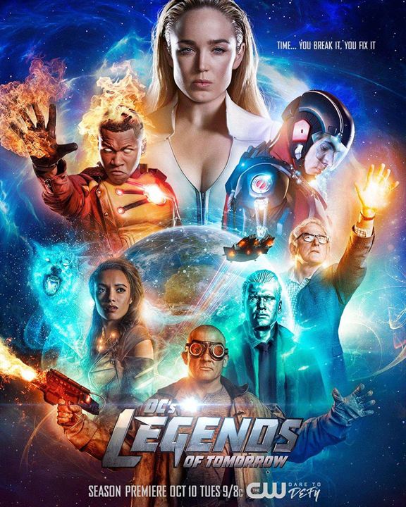 Poster Nick Zano, Franz Drameh, Caity Lotz, Maisie Richardson-Sellers, Dominic Purcell, Victor Garber, Brandon Routh
