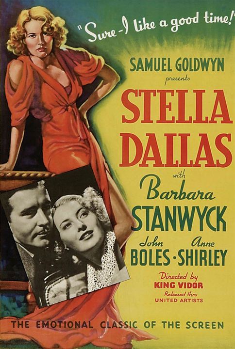 Stella Dallas, Mãe Redentora : Poster