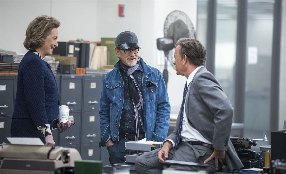 The Post - A Guerra Secreta : Fotos Tom Hanks, Steven Spielberg, Meryl Streep