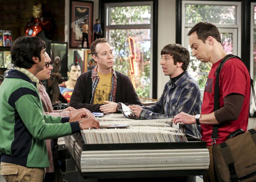 The Big Bang Theory : Poster Kunal Nayyar, Kevin Sussman, Simon Helberg, Johnny Galecki, Jim Parsons