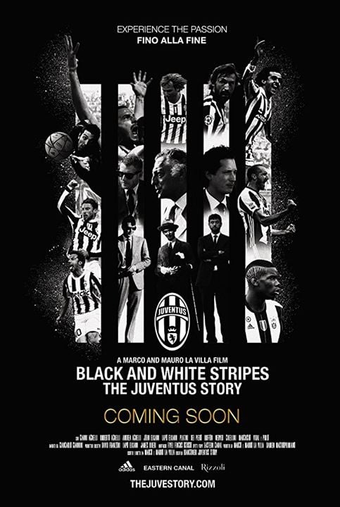 Listras pretas e brancas: a história da Juventus : Poster