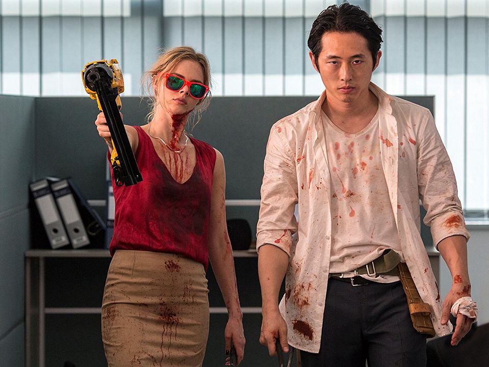 Um Dia de Caos : Fotos Samara Weaving, Steven Yeun