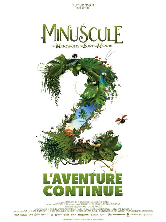 Minuscule 2 - Les Mandibules du Bout du Monde : Poster