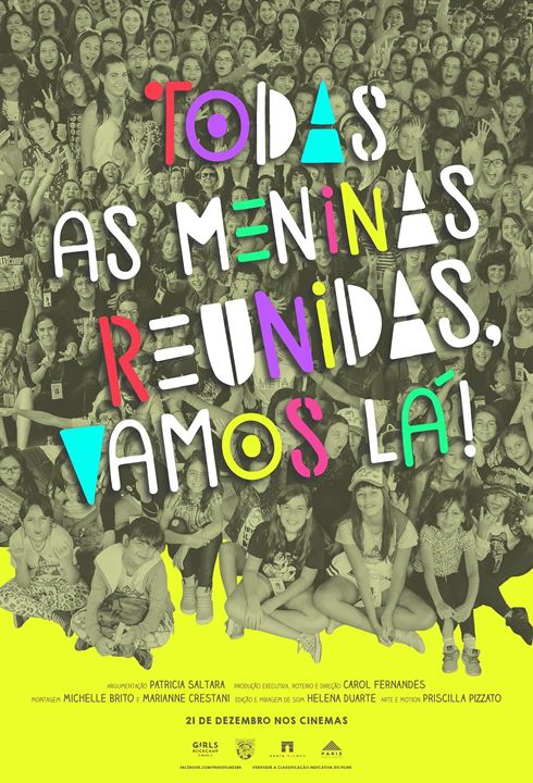 Todas as Meninas Reunidas, Vamos Lá! : Poster