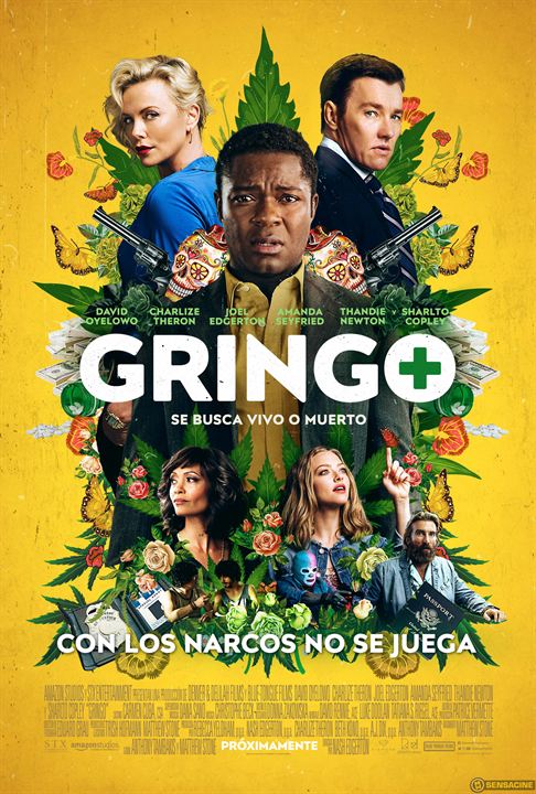 Gringo - Vivo ou Morto : Poster