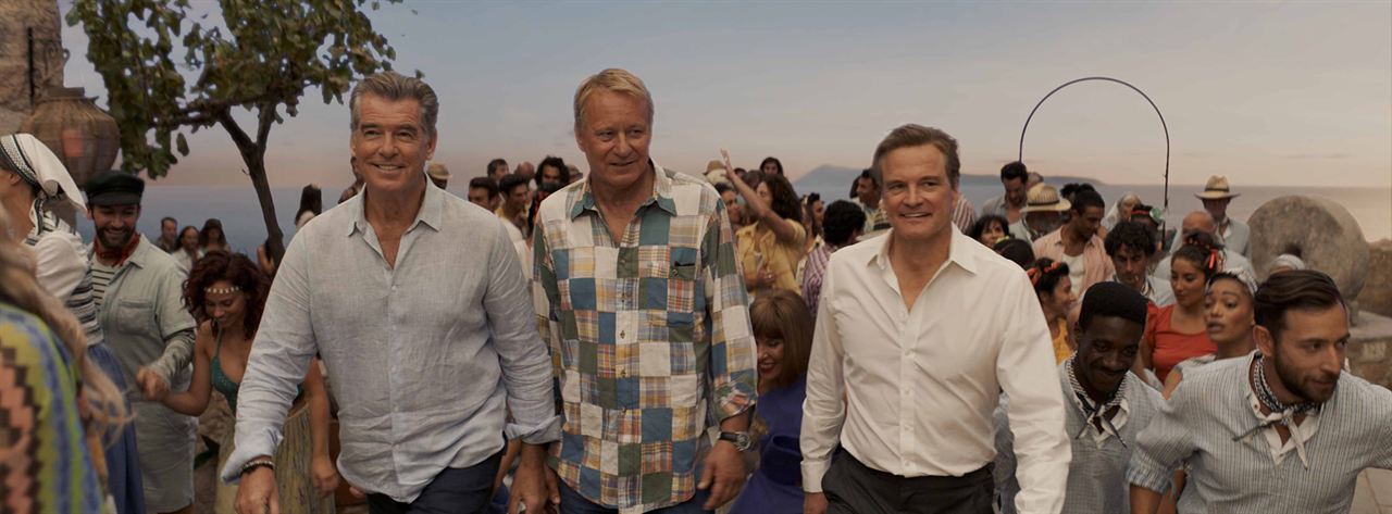 Mamma Mia! Lá Vamos Nós de Novo : Fotos Colin Firth, Stellan Skarsgård, Pierce Brosnan