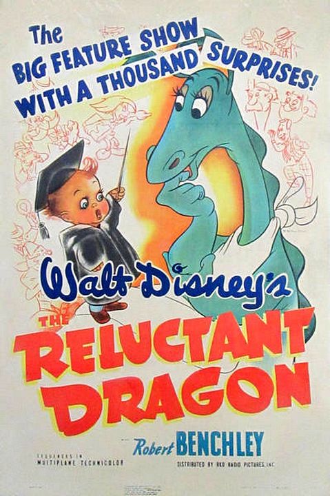 O Dragão Relutante : Poster
