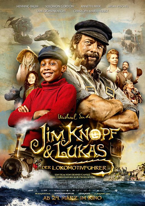 Jim Knopf e Lucas, o Maquinista : Poster