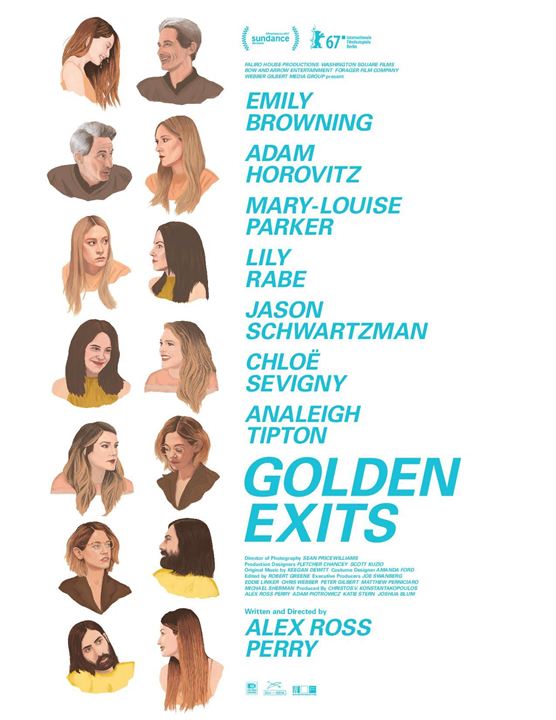 Golden Exits : Poster