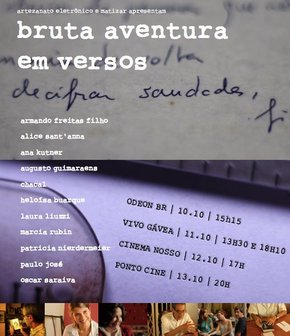 Bruta Aventura Em Versos : Poster