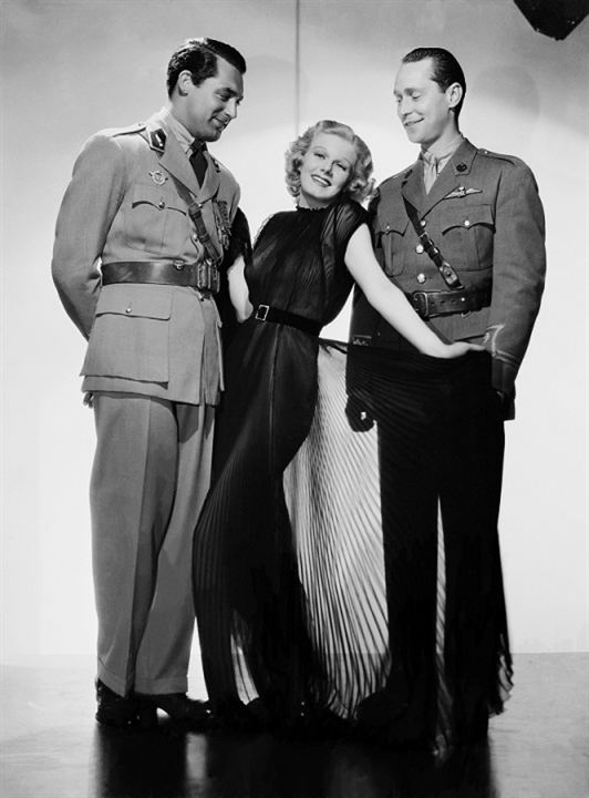 Foto Cary Grant, Franchot Tone, Jean Harlow