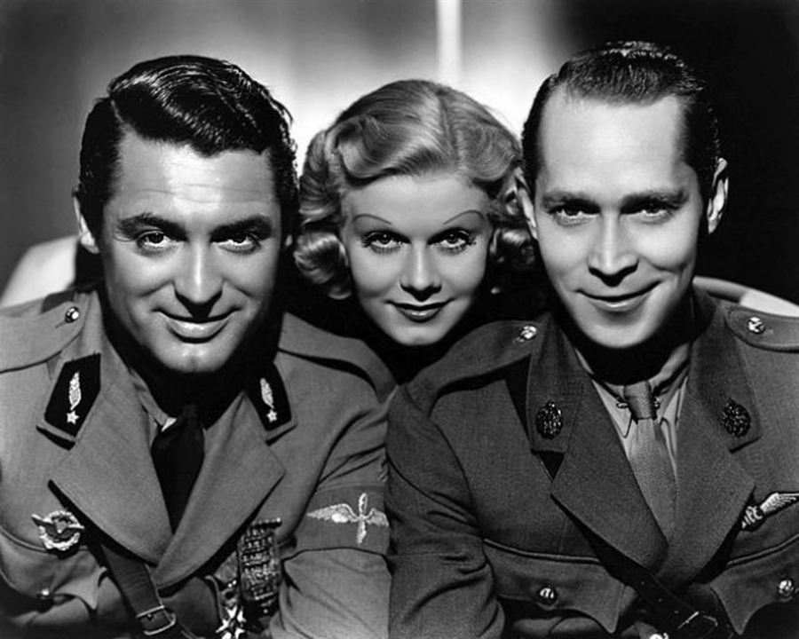 Foto Cary Grant, Franchot Tone, Jean Harlow