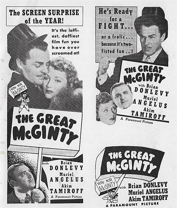 The Great McGinty : Poster