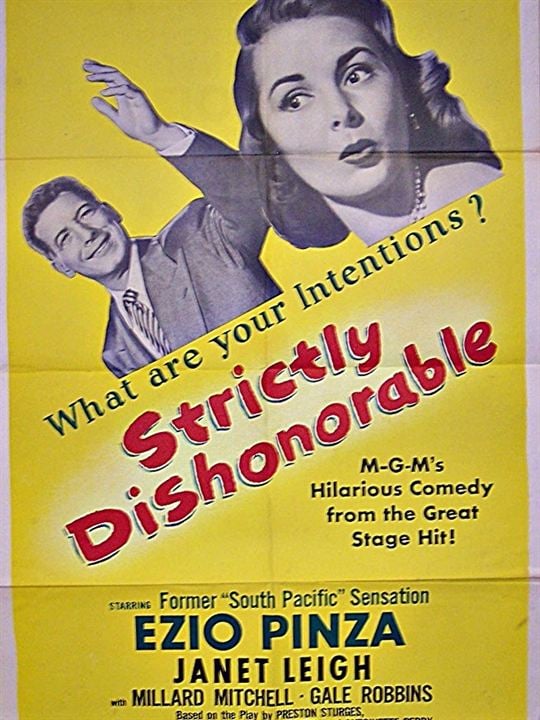 Strictly Dishonorable (II) : Poster