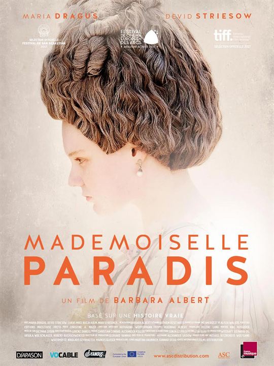 Mademoiselle Paradis : Poster