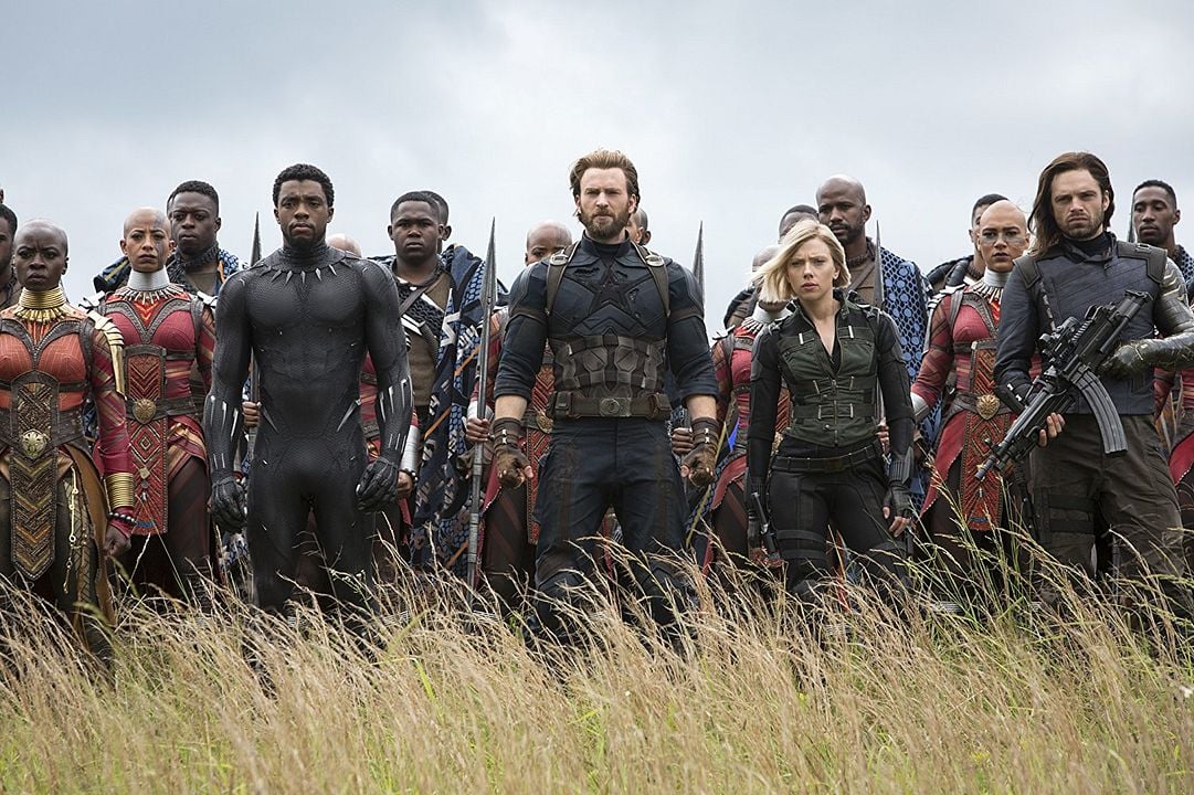 Vingadores: Guerra Infinita : Fotos Scarlett Johansson, Sebastian Stan, Chadwick Boseman, Danai Gurira, Chris Evans