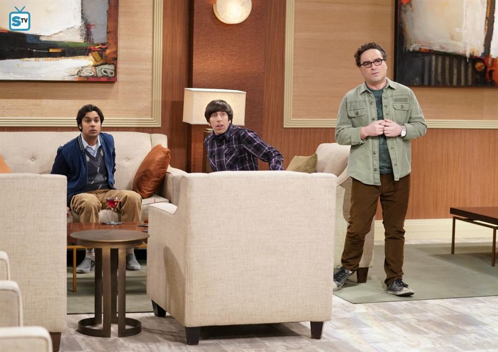 The Big Bang Theory : Poster Simon Helberg, Kunal Nayyar, Johnny Galecki