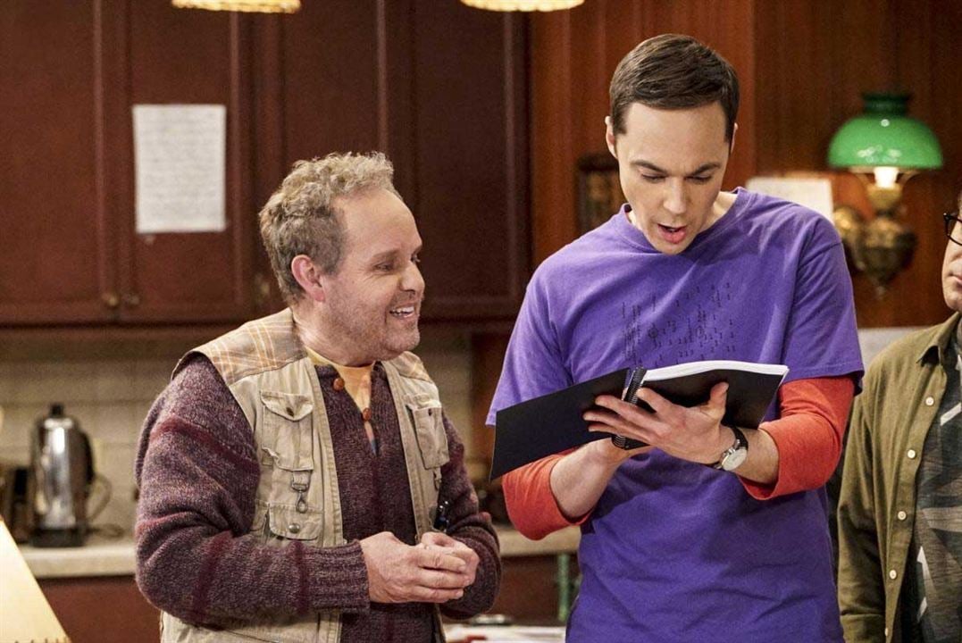 The Big Bang Theory : Poster Jim Parsons, Peter MacNicol