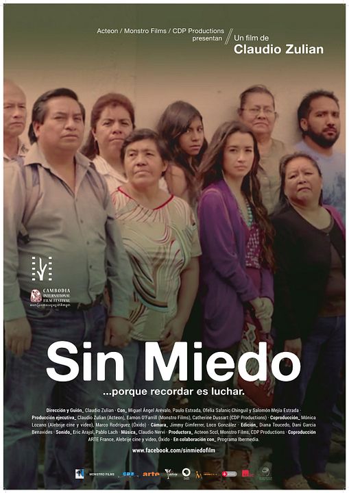 Sin miedo : Poster