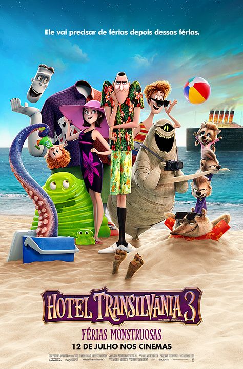 Hotel Transilvânia 3: Férias Monstruosas : Poster