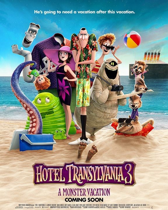 Hotel Transilvânia 3: Férias Monstruosas : Poster