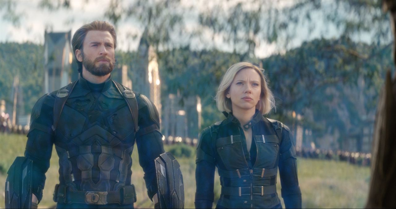 Vingadores: Guerra Infinita : Fotos Chris Evans, Scarlett Johansson