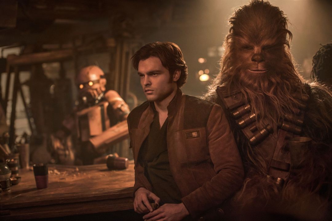Han Solo: Uma História Star Wars : Foto Alden Ehrenreich, Joonas Suotamo
