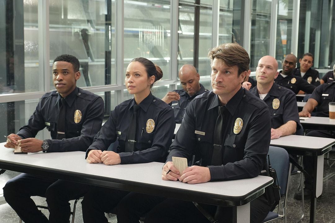 The Rookie : Fotos Nathan Fillion, Titus Makin Jr.