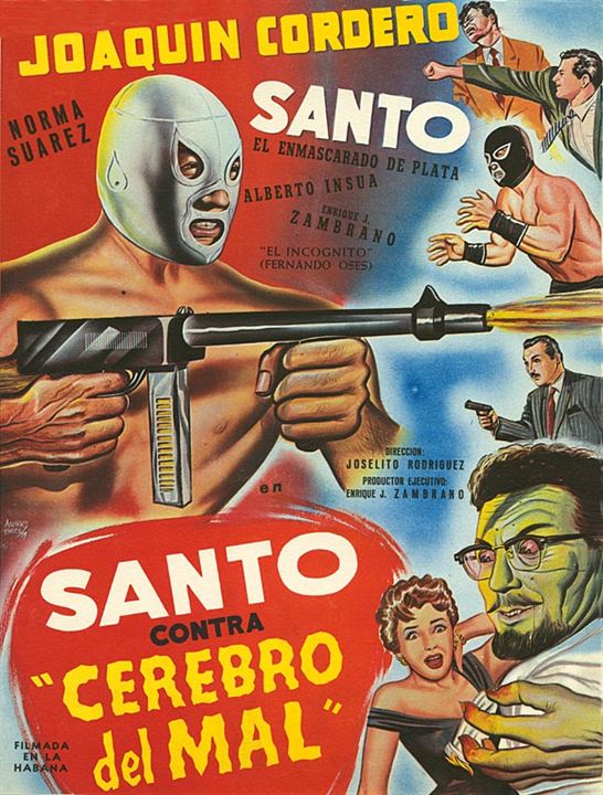 Santo Contra Cérebro do Mal : Poster