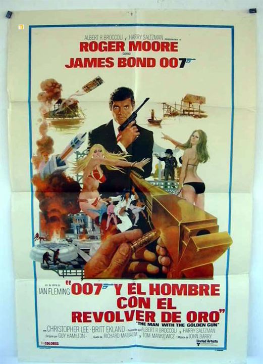 007 Contra o Homem com a Pistola de Ouro : Poster