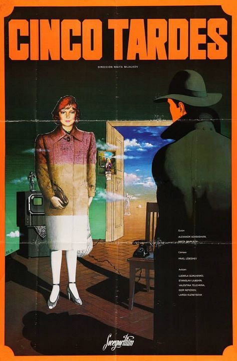 Cinco tardes : Poster