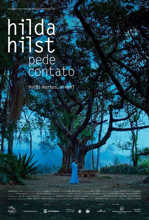 Hilda Hilst Pede Contato : Poster