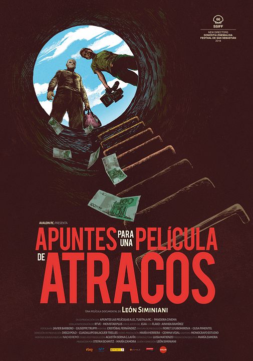 Apuntes para una película de atracos : Poster