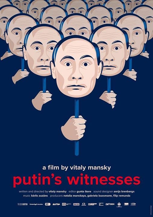 As Testemunhas de Putin : Poster