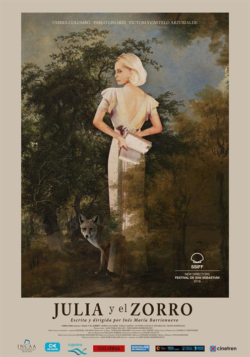 Julia e a Raposa : Poster